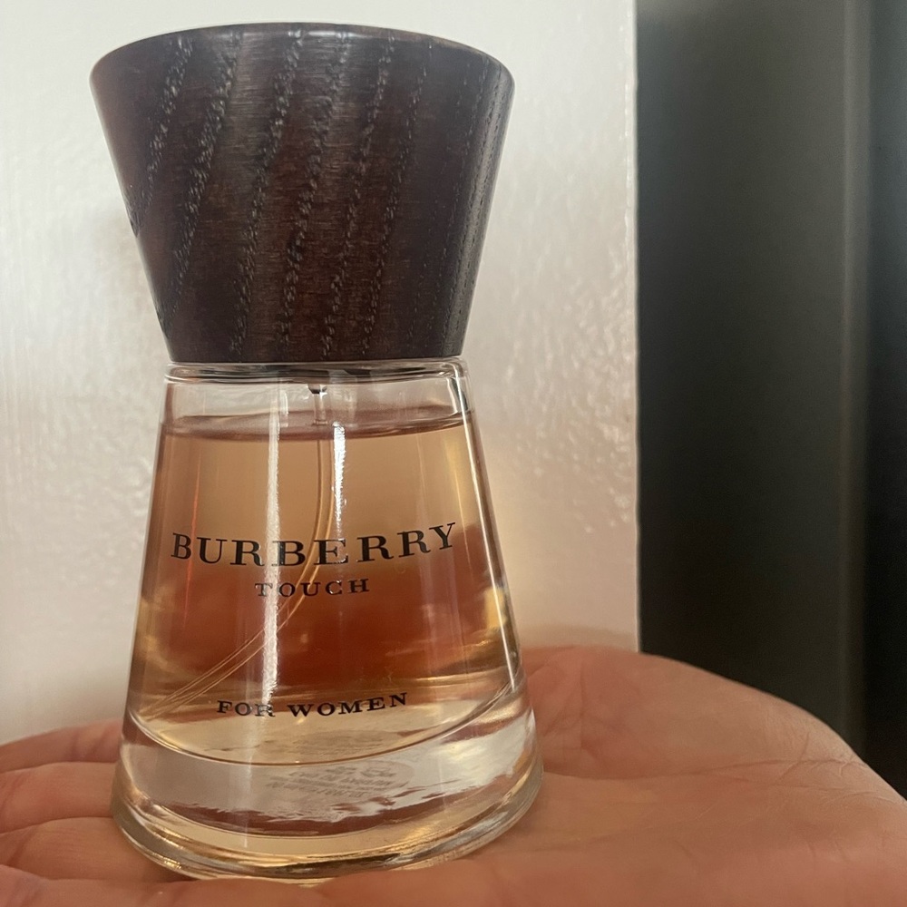 Burberry Women's Fragrance Bottle in Amber and Dark Brown